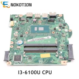 Motherboard NOKOTION B5W1S LAD671P NBGD011001 NB.GD011.001 for ACER aspire ES1572 ES1572G Laptop motherboard SR2EU I36100U CPU DDR3 Only