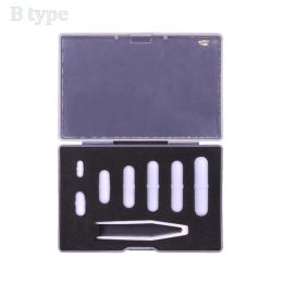 7PCS/lot PTFE Mixed Size Magnetic Stirring Bar Stir bar B/C type Magnetic Stirrer Bar Set