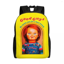 Backpack Good Guys Chucky Laptop Men Women Basic Bookbag For School College Students Child's Play Doll Bags