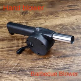 Hand Blower household hand portable barbecue blower small hair dryer outdoor barbecue accessories tools Outdoor Barbecue Fan Han