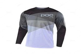 2022new Cycling Clothing Long Sleeve t Shirt Motorcycle Mountain Bike Team Poc Downhill Jersey Enduro Mtb Offroad Mx Locomotive Cr7034148