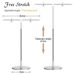 Adjustable T-Shape Background Photography Photo Backdrop Stands Frame Support System Stands With Clamps for Video Studio