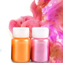 18 Colours Mica Powder Epoxy Resin Dye DIY Accessories Pearl Pigment For Silicone Mould Pendant Necklace Jewellery Hand Making Craft