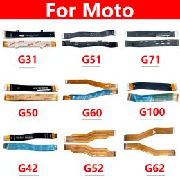 Mainboard Main Board Motherboard Connector Flex Cable For Moto G31 G51 G71 G50 G60 G60s G100 G200 G32 G52 G62 G53 5G