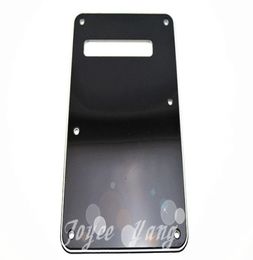 Niko Black White 3 PLY 1 Line Electric Guitar Back Plate Tremolo Cover For Fender Strat Style Electric Guitar Pickguard2834722