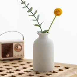 Nordic Flower Vase White Ceramic Vase Wedding Centrepiece Arrangement Plants Flower Pot Home Living Room Desktop Decoration