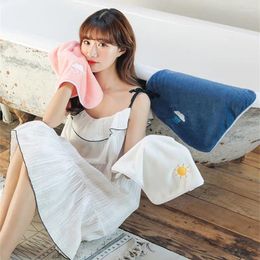 Towel 1Pc 34x34cm Soft Coral Fleece Weather Embroidery Square Wash Cloth Children Adult Face Absorbent