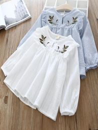 Baby Girls Blouse Spring Autumn Kids Shirt toddler long seelve blouses children clothes Girl tops infant5036630