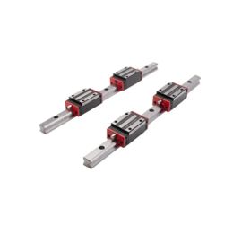 CNC Square Guide Linear Rail 2 PCS HGR15 Any Length+4 HGH15CA /HGW15CC Carriage Slides for
