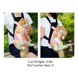 Pet Carrier Adjustable Dog Backpack Kangaroo Breathable Front Puppy Dog Carrier Bag Pet Carrying Travel Legs Out Carrier For Cat