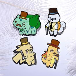 childhood game yellow elf duck turtle enamel pin Cute Anime Movies Games Hard Enamel Pins Collect Metal Cartoon Brooch Backpack Hat Bag Collar Lapel Badges