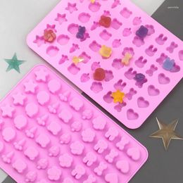 Baking Moulds Cartoon Silicone Mould Fruit Animal Bear Carrot Love Star Homemade Soft Candy Chocolate Mould 317 Creative 54