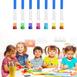500 Pieces Kids Paint Brushes Set For Watercolor Oil Painting Flat +Pointed Brush For Body Face Nail Craft Art