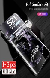 Film for Samsung Galaxy S21 Ultra 5G Screen Protector fit Note20 S20 Plus S20FE Film Not glass sam sung S21ultra SOFT5408939