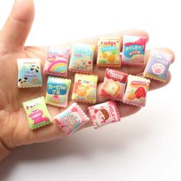 10pcs Mini Candy Charms Simulated Resin Food pendants DIY Jewelry Making for Earrings Necklace Bracelet Phone Craft Wholesale