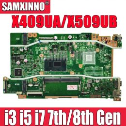 Motherboard MAINboard I3 I5 I7 CPU 4G RAM For ASUS X409UB X409UA X509UA X509UB A409U A509U F409U F509U X409UJ X509UJ Laptop Motherboard