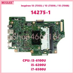 Motherboard 142751 With i36100U i56200U i76500U CPU Notebook Mainboard For DELL Inspiron 13 7353 7359 15 7568 Laptop Motherboar