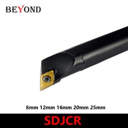 BEYOND S10K-S12M-S08K-SDJCR07 S16Q-S20R-S25S-SDJCR11 SDJCLL11 Internal Turning Tool Holder CNC Carbide Inserts DCMT Boring Bar