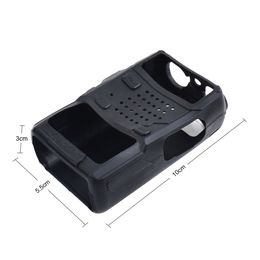 CHIPAL Soft Case Holster Silicone Handheld Cover Shell for Baofeng Two Way Mobile Radio UV5R 5RA 5RB 5RC 5RD TYT THF8