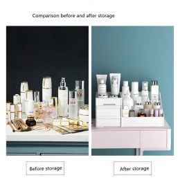 Storage Type Capacity Drawer Countertop Large Box Lipstick Care for Shelves Skin Vanity Cosmetics Organising