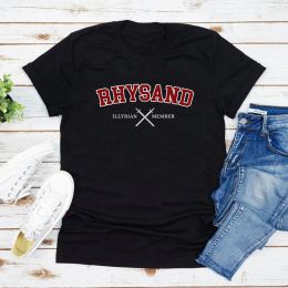 Rhysand ACOTAR Tshirt Feyre and Rhysand T-Shirt Velaris Shirt SJM Illyrian Member T-shirt Bookish Tees Women Graphic T Shirts