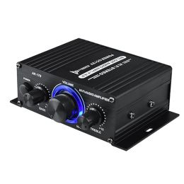 Amplifier Wireless Hifi Stereo Audio Power Amplifier 200W+200W Audio Power Amplifier Audio Power Amplifier With RCA Input