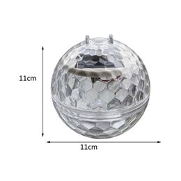 Solar Powered Magical Ball Light LED Pool Floating Light IP66 Waterproof Round Water Light Fountain Garden Decoration