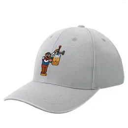 Ball Caps 8-Bit Bartender Baseball Cap Custom Military Man Fashion Hood For Women Men'S