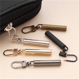 5pcs Detachable Metal Zipper Pullers for Zipper Sliders Head Zipper Pull Tab DIY Sewing Bags Down Jacket Zippers Repair Kits