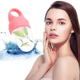 Face Massager Silicone Ice Facial Roller Skin Care Beauty Lifting Massager Tools Skin Contouring Care Ice Trays Cube Face Tool Balls Ice 240409