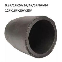 1-5kg Foundry Clay Graphite Crucibles Black Cup Furnace Torch Melting Casting Refining Gold Silver Brass Aluminium