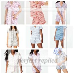 roller rabbit Womens Cute Roller Rabbit Pajamas Y2k Monkey Prefabricated Printing 2-piece Pajama Set Short Sleeve Shirt Pj Shorts Set Casual Wear 818