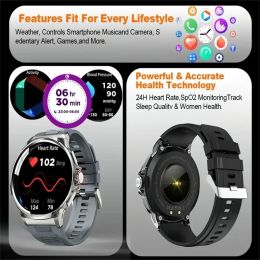 Huawei for Xiaomi GPS Track Smart Watches Men 1.85-inch Ultra HD AMOLED Screen 710 Mah Battery Bluetooth Call Sport Smartwatch watch