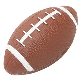 Teenagers Rugby Ball American Football Inflatable Small Rugby Ball with Inflator Children Game Ball for Children Teaching 240408