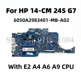 Motherboard L23389601 For HP 14CM 14TCM 245 G7 Laptop Motherboard 6050A3063701 6050A2983401MBA02 14 AMD SR ( FT4) With A4 A6 A9 CPU