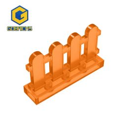 Gobricks 10pcs MOC Brick Parts 33303 Picket Fence 1 x 4 x 2 Paled Compatible Building Block Particle DIY Kid Puzzle Toy Gift