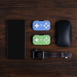 8Bitdo Micro Bluetooth Gamepad Pocket-sized Mini Controller for Switch, Android,iOS,and Raspberry Pi, Supports Keyboard Mode