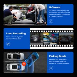 Car DVR WiFi Dash Cam Full HD 1080P Vehicle Camera Drive Video Recorder Auto Dashcam Black Box GPS Car Accessories Registrar