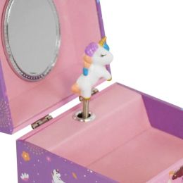 With Mirror Rotating Girl Music Box Sparkling Drawer Style Musical Jewellery Box Save Space Ballerina Music Box Christmas