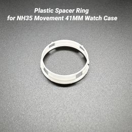 1/5/10Pcs Plastic Watch Spacer Ring for NH35 Movement 41MM Watch Case Inner Cover Ring Spare Parts Watch Inserts for Watchmaker