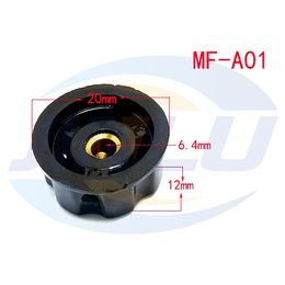 5pcs MF-A01/MFA-02/MF-A03/MF-A04/MF-A05 Potentiometer knob bakelite potentiometer potentiometer knob cap diameter inner bore:6mm
