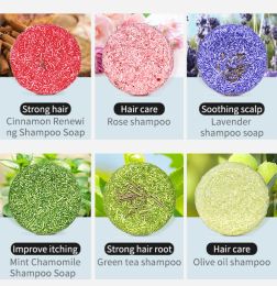 Natural Organic Hair Growth Conditioner 100% Pure Plant Hair Shampoos Soap Shampoo Bar Pure Plant Hair Care Soap Hair Care