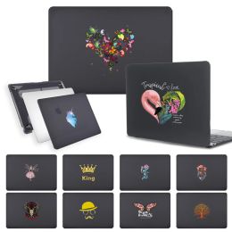 Cases Laptop Case for Apple Macbook for Pro 13" A2338 M1 2020 Shell High Quality Black Matte Pro 13"/15"/16"/pro 14.2 A2442/pro 16.2