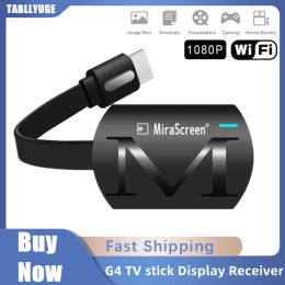 Box TABLLYUGE G4 TV stick Wifi Display Receiver DLNA Miracast Airplay Mirror Screen HDMIcompatible Android IOS Mirascreen Dongle