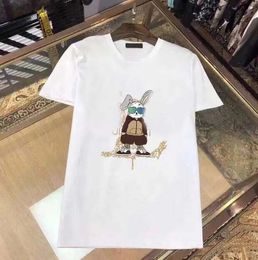 New Men's T-shirt Asian size S-6XL Men's Designer T-shirt Casual MMS T-shirt Printed alphabet short sleeve top Luxury hip hop clothing for men and women's T-shirt