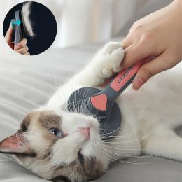 Pet Cat Dog Grooming Brush Self Cleaning Slicker Hair Removal Suit for Cats Dogs With Short, Medium Long and Care Massage Combs