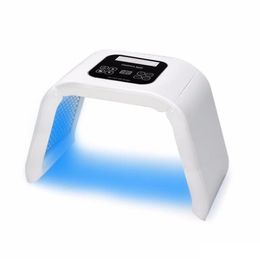 7 Colours Foldable PDT LED Therapy machine Facial Mask Skin Rejuvenation Pon Device Spa Acne Remover AntiWrinkle Red Blue Led6814173