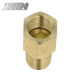 Brass Threaded Fitting 1/8" 1/4" 3/8"BSPT Male to Female 35mm-200mm Length Pipe Joint Connectors Copper Coupler Adapter