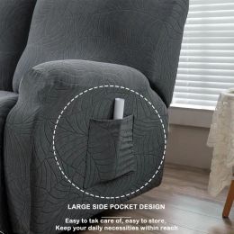 Waterproof Recliner Sofa Cover Lounger Single Seater Couch Sofa Slipcover Relax Lazy Boy Stretch Elastic Armchair Non-slip Cover