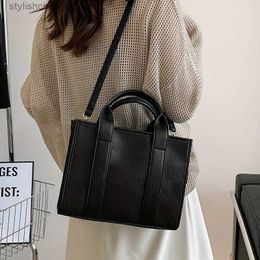 Other Bags Shoulder Bags Trendy Solid Color Tote Bag Top Handle Satchel Purse Womens PU Leather Handbag For Work Shopping
